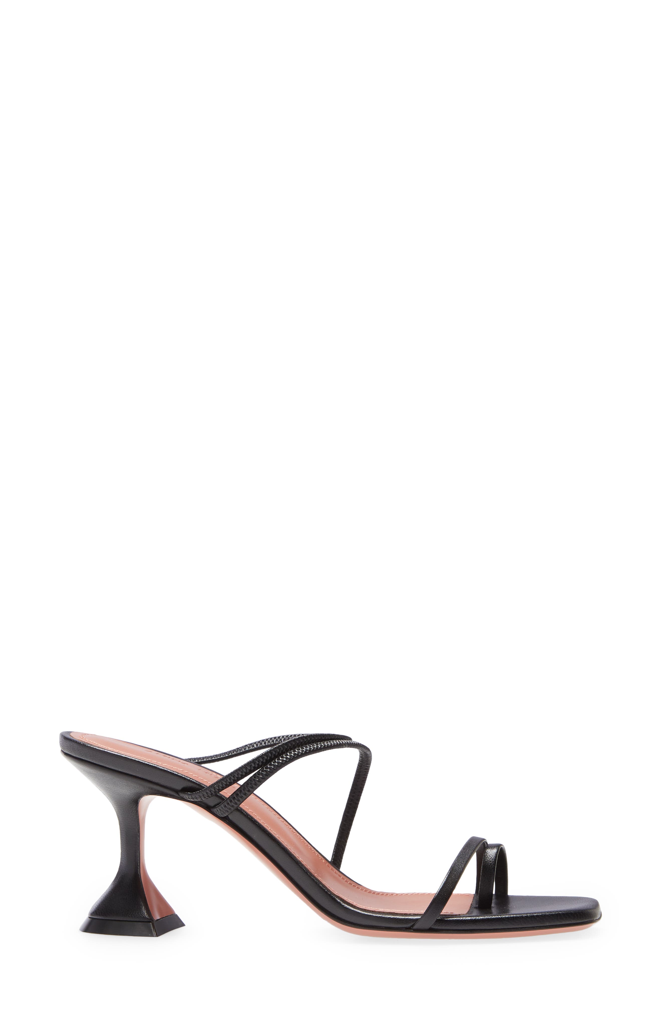 Naima Strappy Sandal, Alternate, color, NAPPA BLACK