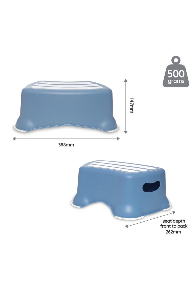 My Little Step Stool, Alternate, color, Ocean Blue