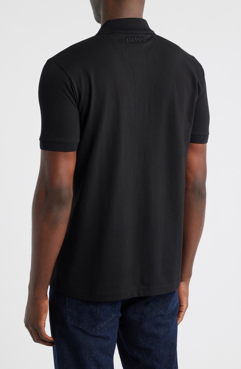 BOSS Paddy Pro Performance Polo, Alternate, color, Charcoal