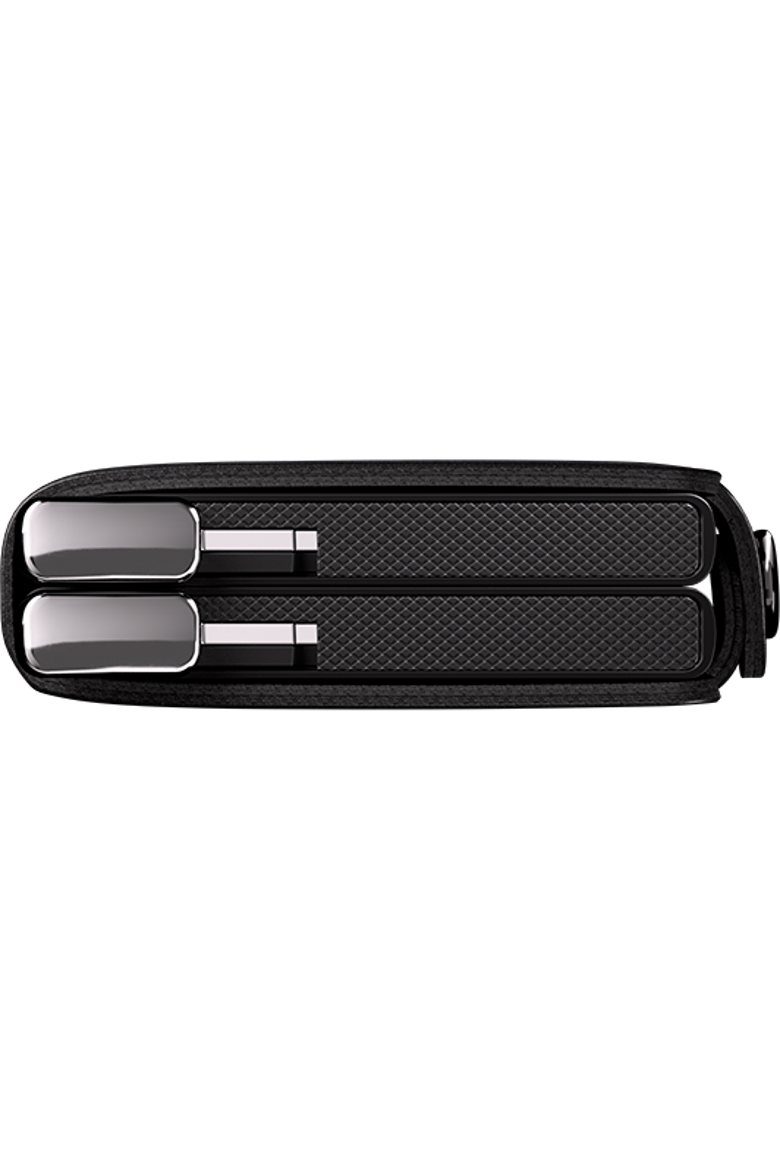 Premium Twinwallet+ Embossed Lines, Alternate, color, Black