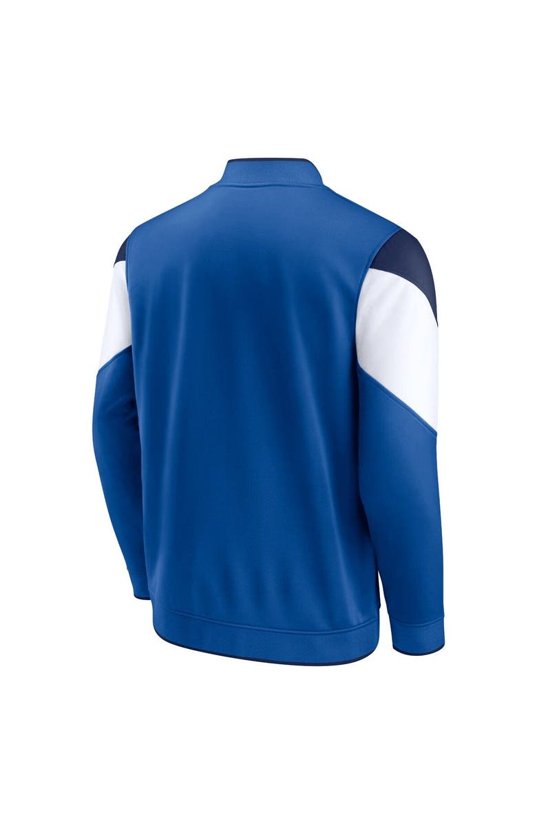 FANATICS Men's Fanatics Branded Blue/Navy Dallas Mavericks League Best Performance Full-Zip Jacket, Alternate, color, Blue