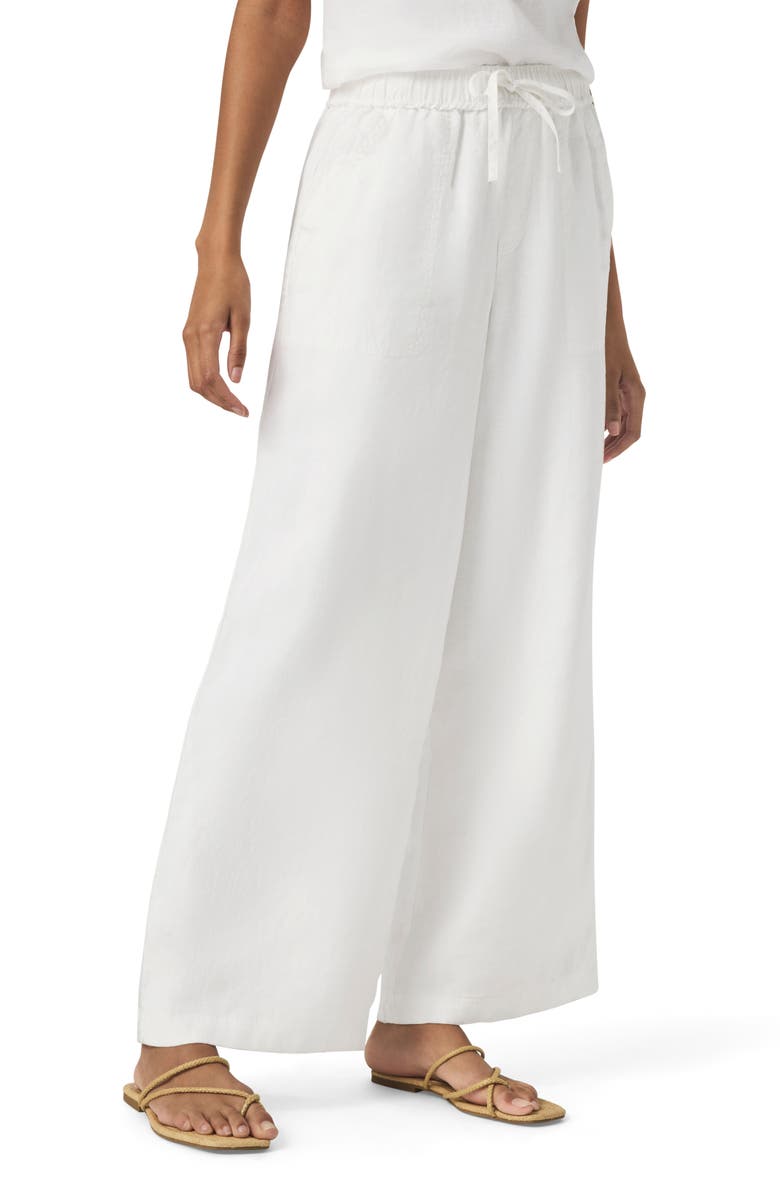 Splendid Stella Linen Drawstring Pants, Main, color,