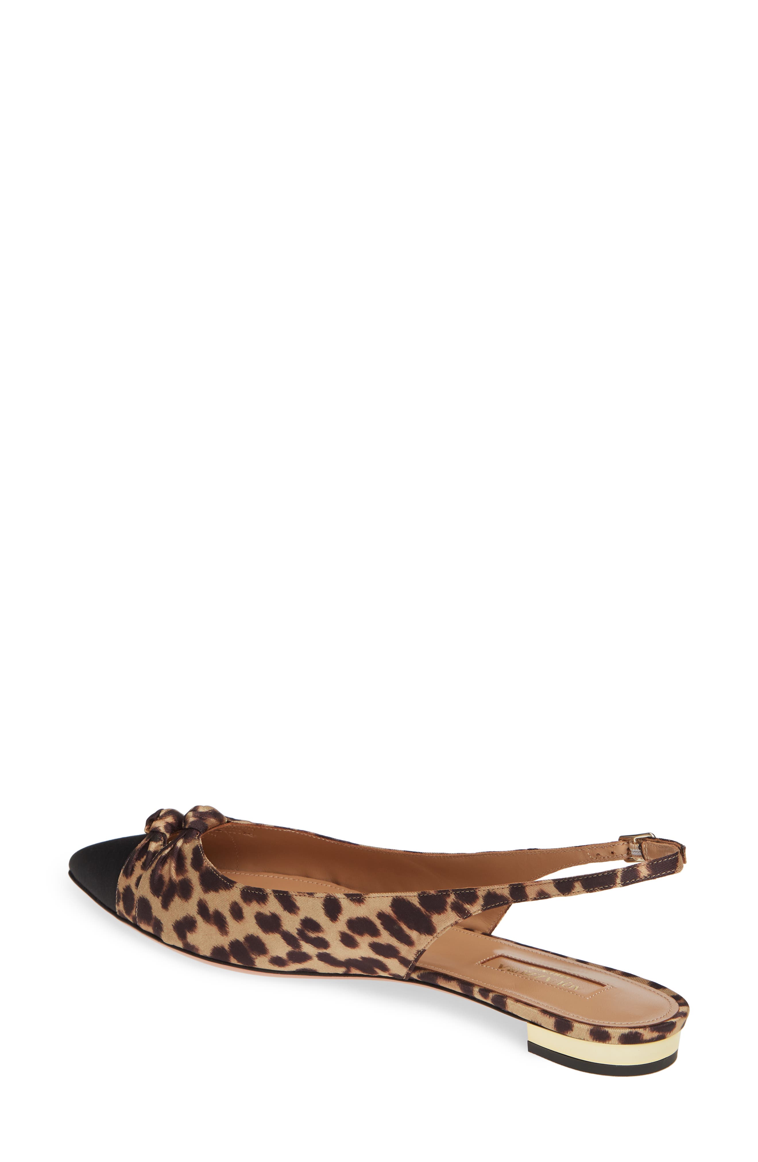 Aquazzura Mondaine Slingback Flat, Alternate, color, 