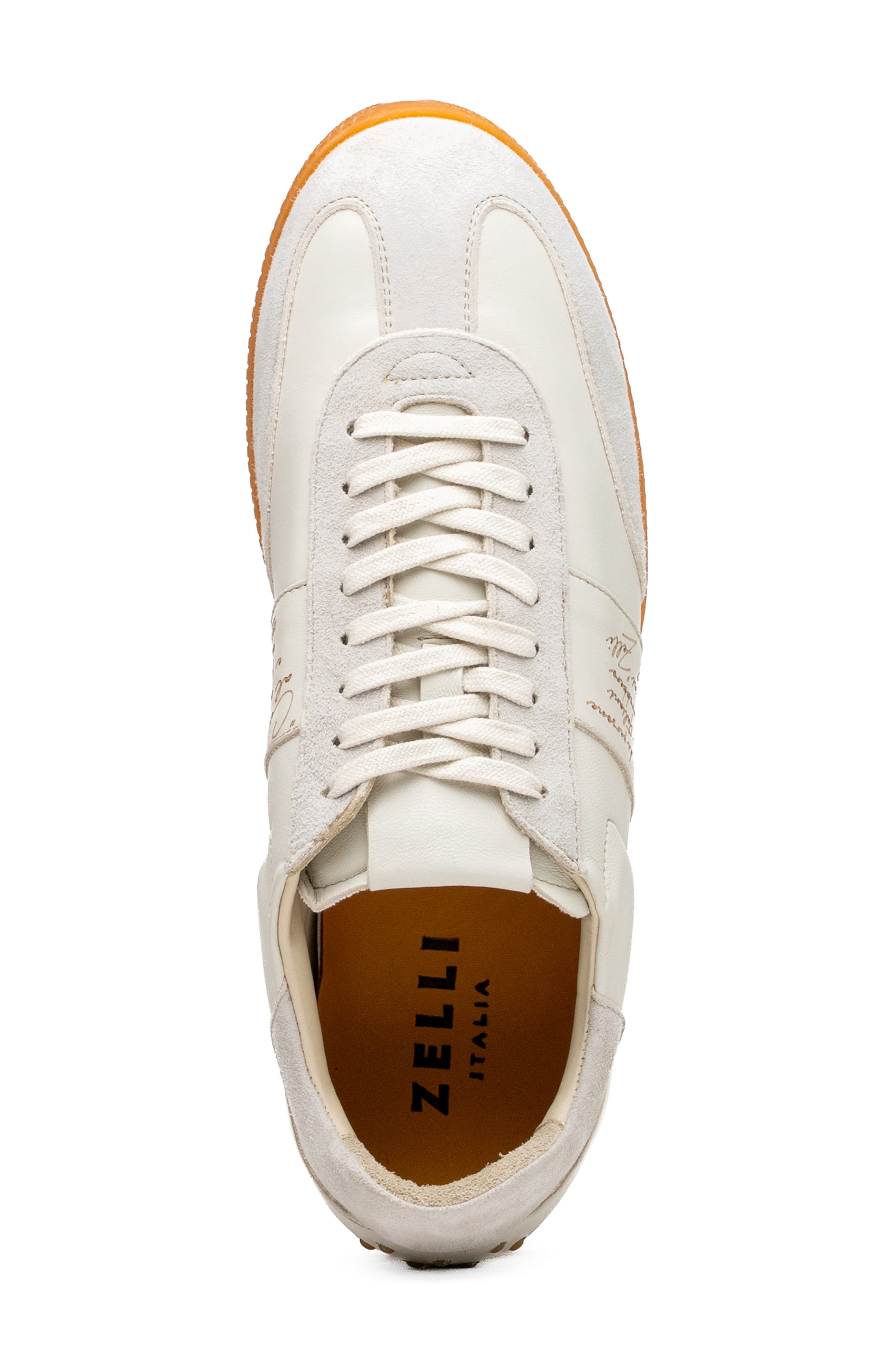 Zelli Italia Shizzo Low Top Sneaker, Alternate, color, White