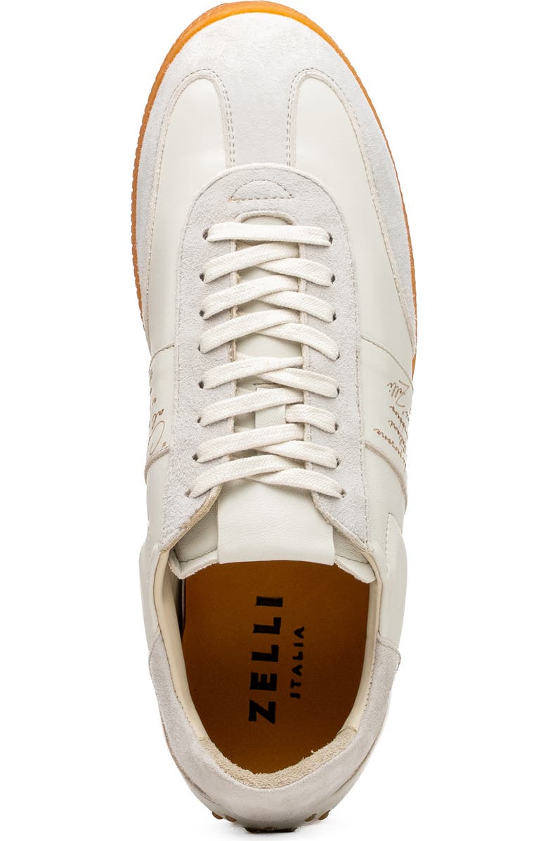 Zelli Italia Shizzo Low Top Sneaker, Alternate, color, White