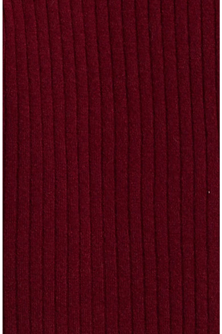 3-Piece Sweater Tank, Skirt & Cardigan Set, Alternate, color, BURGUNDY ORANGE