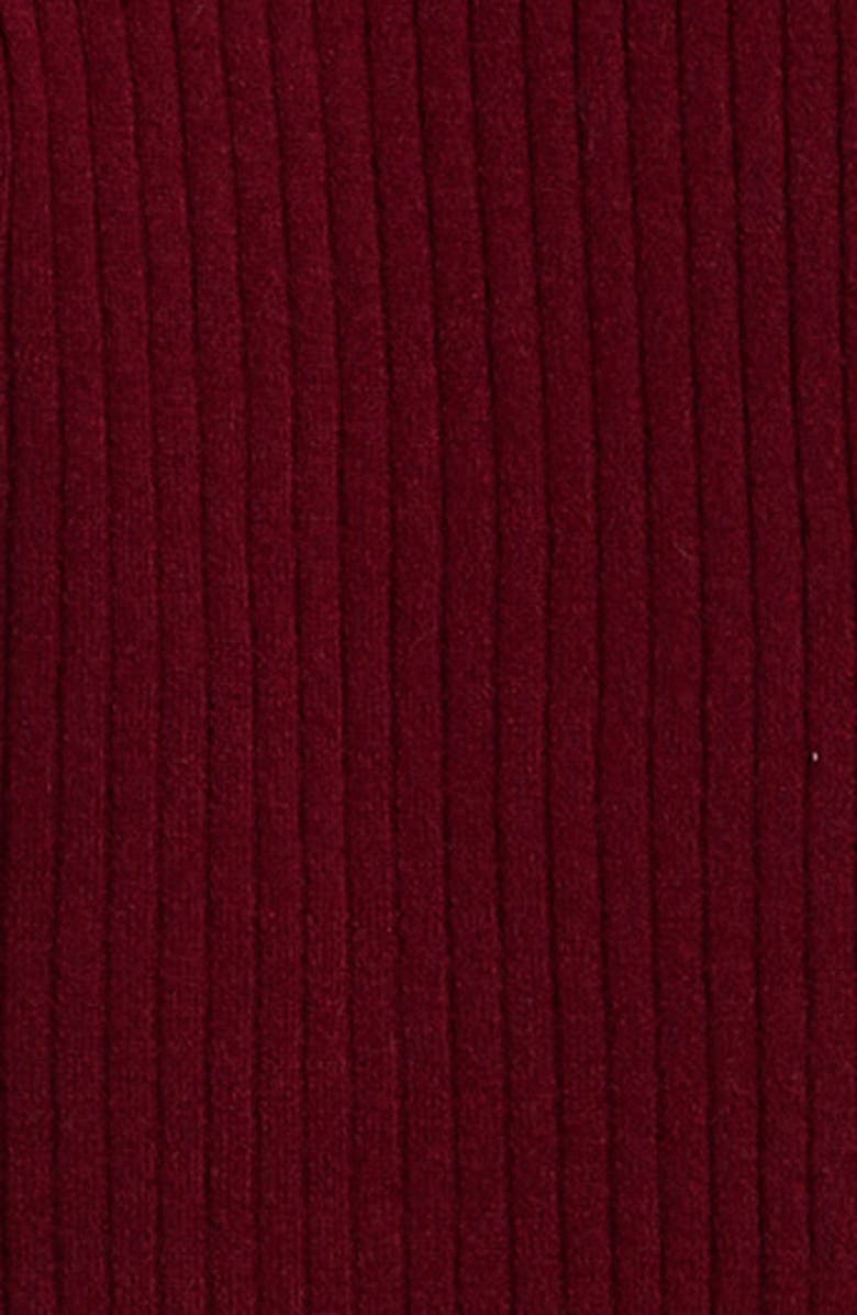 Freshman 3-Piece Sweater Tank, Skirt & Cardigan Set, Alternate, color, Burgundy Orange