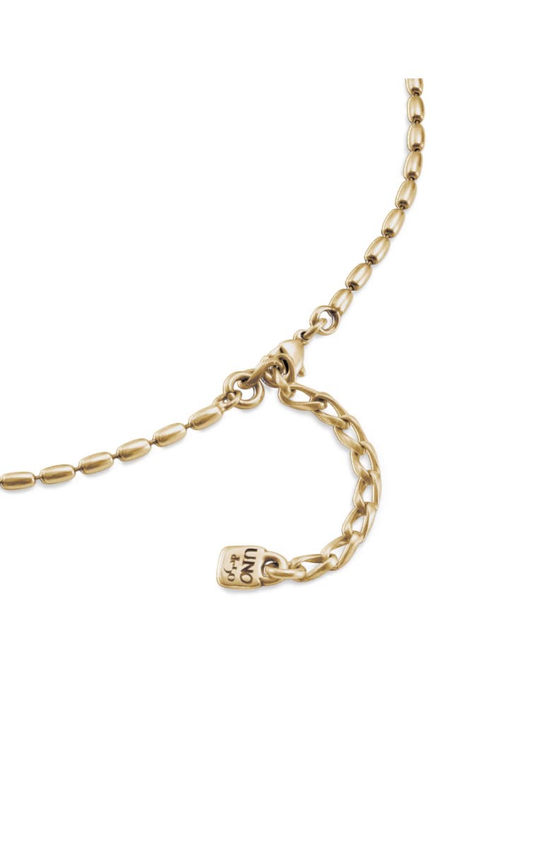 UNODE50 Twist of Love Necklace, Alternate, color, Gold