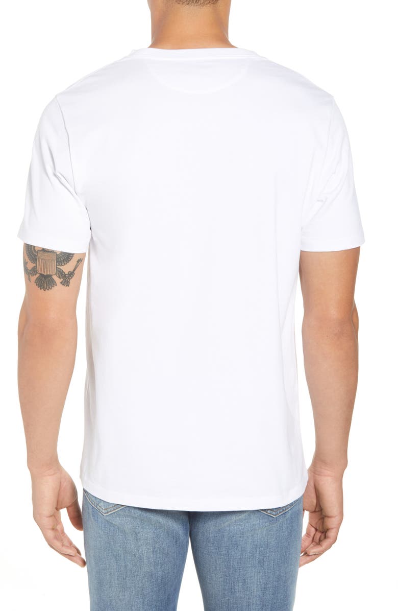 FRAME Heavyweight Classic Fit Cotton T-Shirt, Alternate, color, Blanc