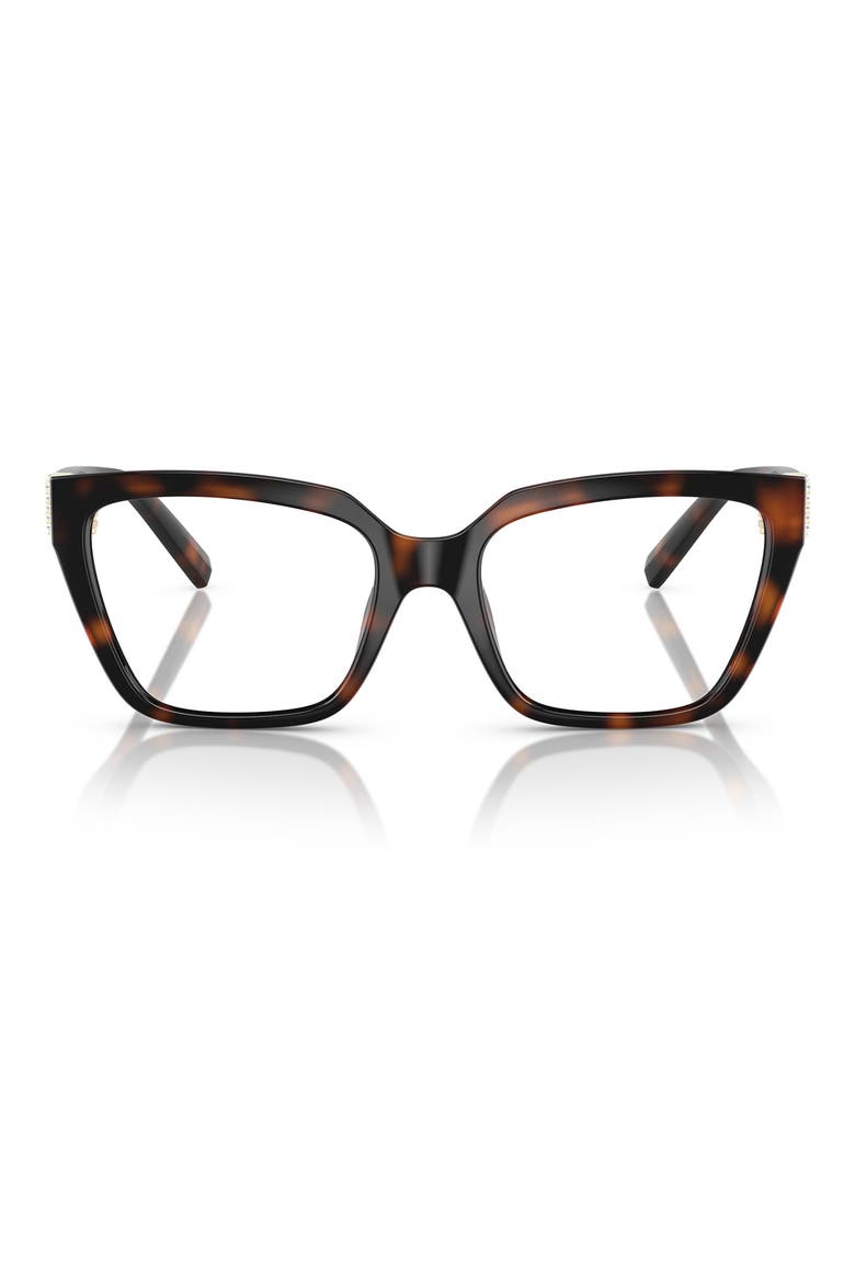 52mm Square Optical Glasses, Main, color, HAVANA