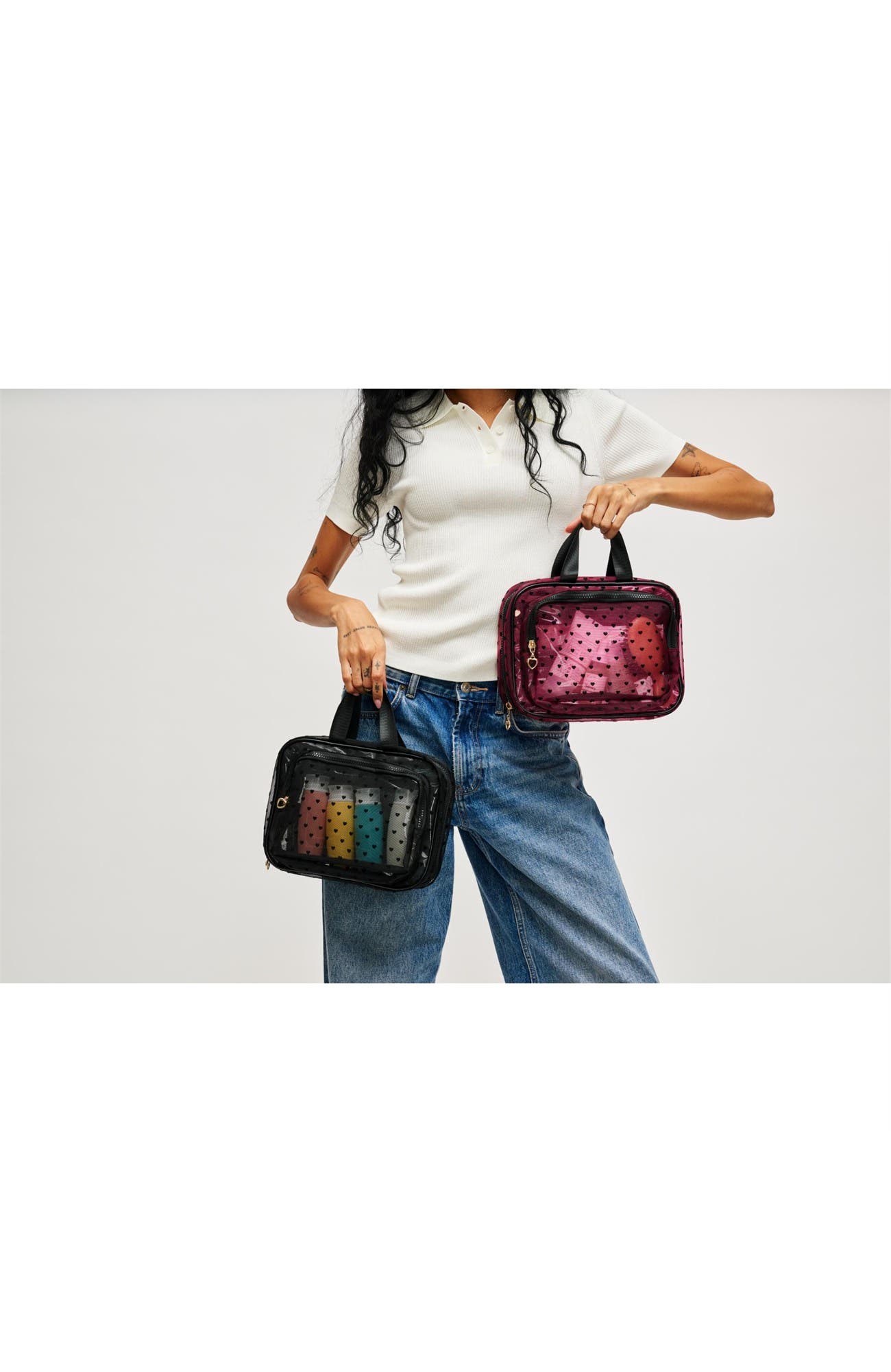 Kiss & Carry Travel Organizer, Alternate, color, Black