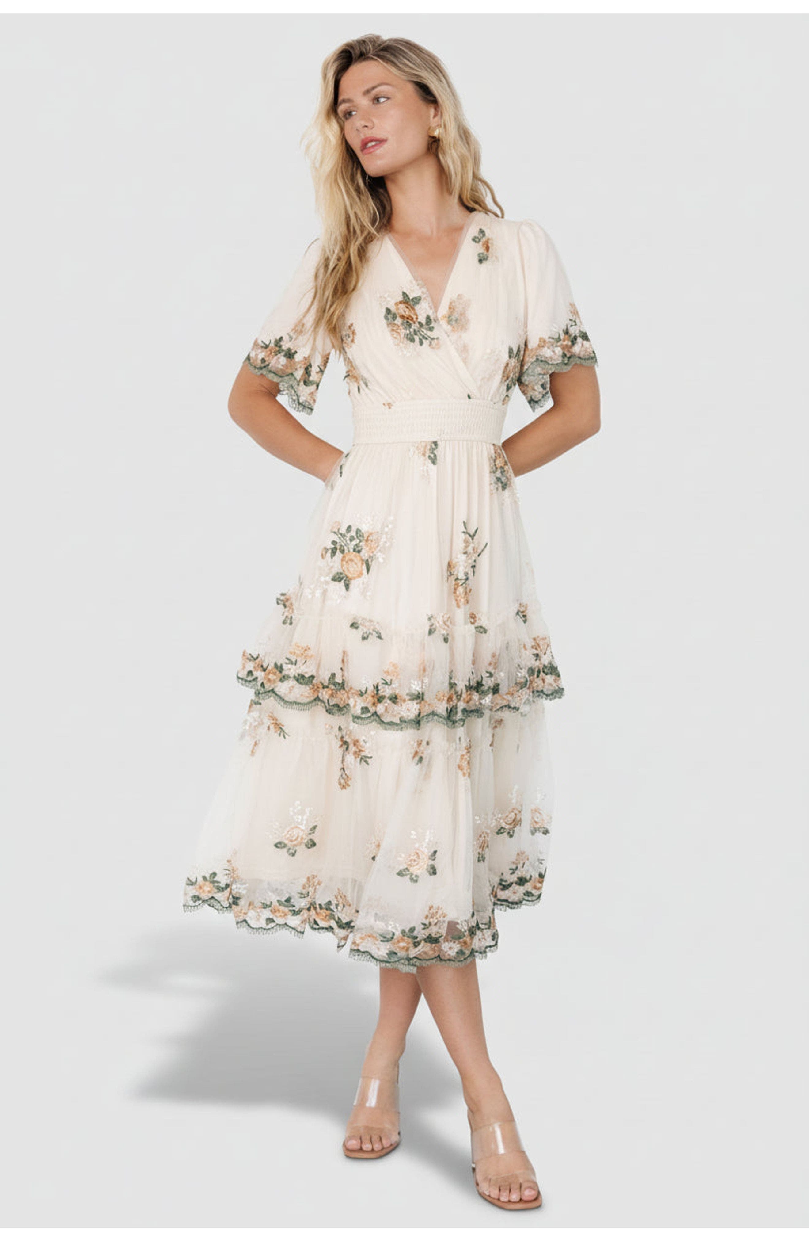 selected Cream Floral