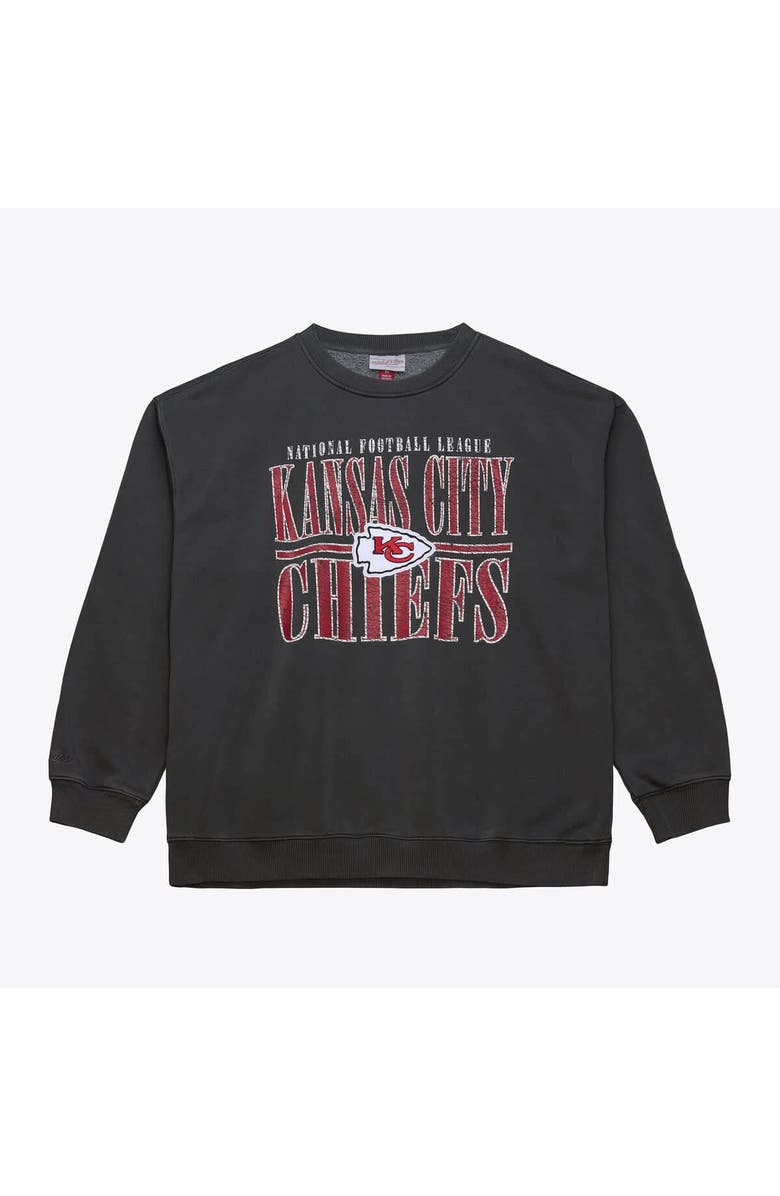 Mitchell & Ness Men's Mitchell & Ness Black Kansas City Chiefs Downtown Collection Fleece Sweatshirt, Main, color, Black