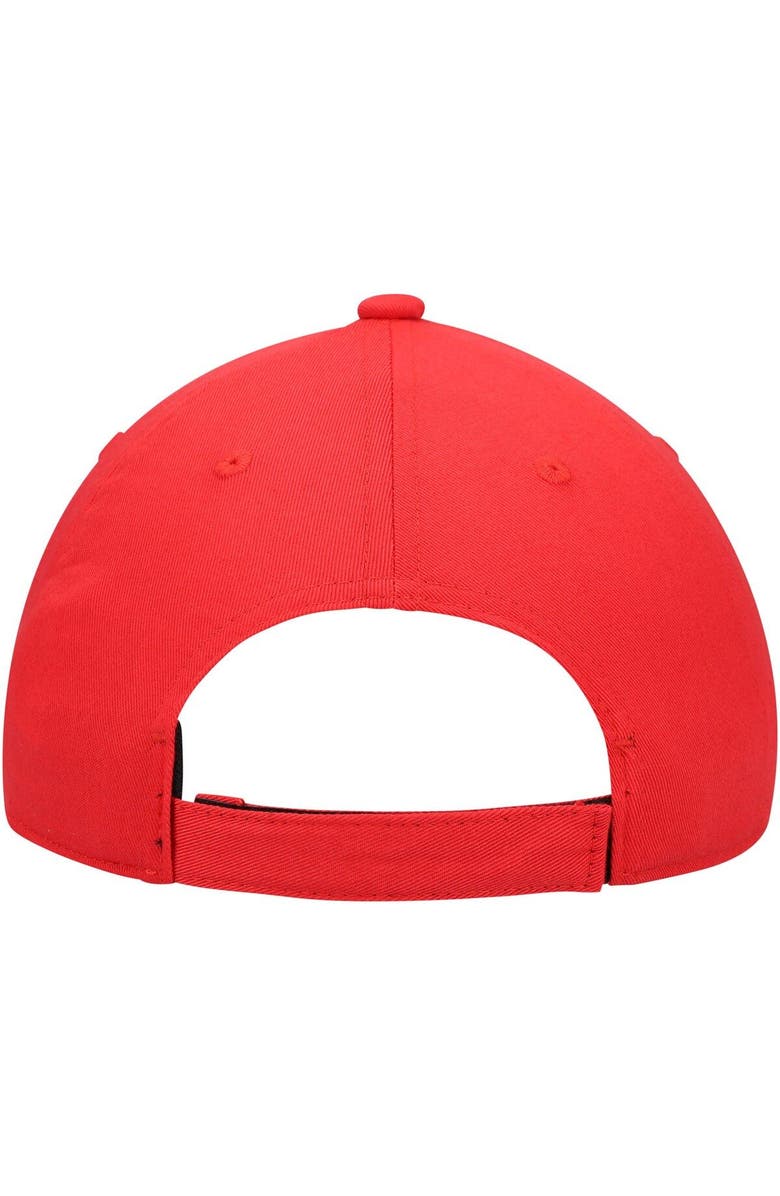 adidas Men's adidas Red Washington Capitals Locker Room Three Stripe Adjustable Hat, Alternate, color, Red