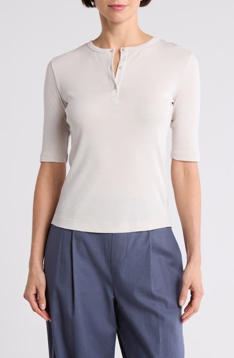 Elbow Sleeve Henley