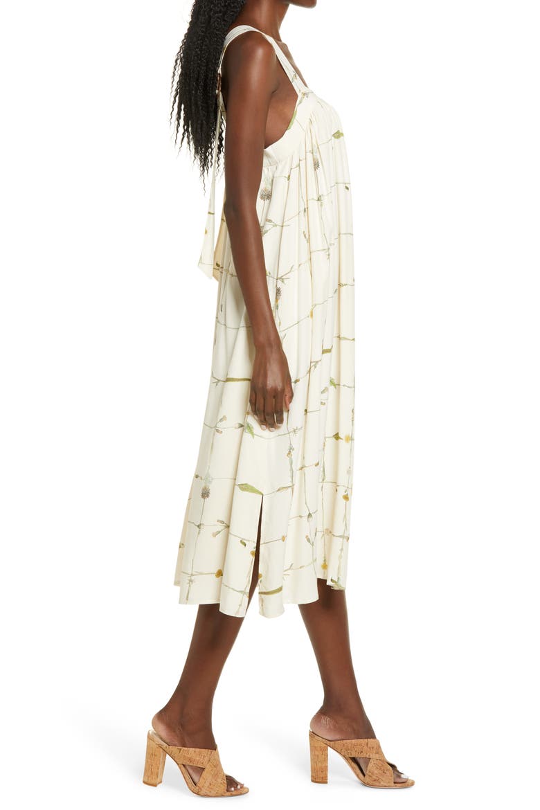 The Saya Midi Dress, Alternate, color, LE JARDIN FLORAL