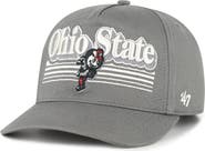'47 Men's '47 Gray Ohio State Buckeyes Script Fade Hitch Adjustable Hat
