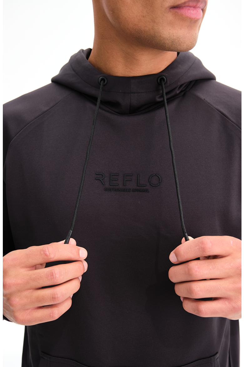 Lapter Performance Hoodie, Alternate, color, Caviar