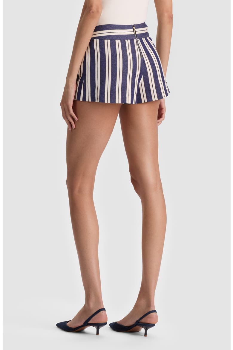 Ace Stripe High Waist Skort, Alternate, color, METRO STRIPE TWILIGHT BLUE