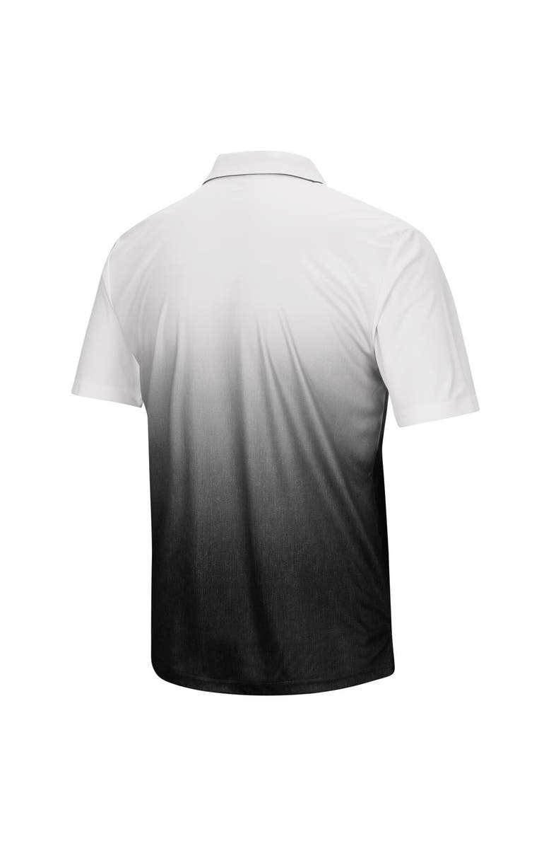 COLOSSEUM Men's Colosseum Gray TCU Horned Frogs Magic Team Logo Polo, Alternate, color,