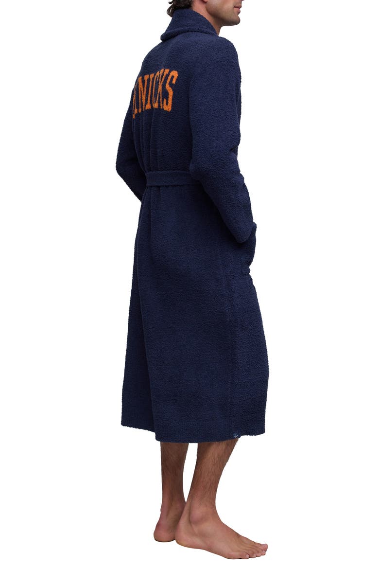 New York Knicks Unisex Robe, Alternate, color, NAVY BLUE MULTI