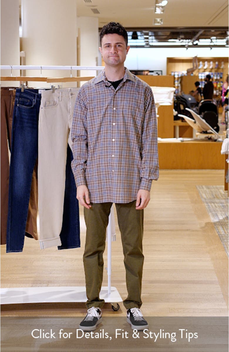 Big Bear Plaid Button-Up Flannel Shirt, sales video thumbnail