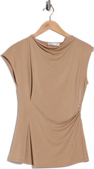 Elodie Asymmetric Draped Top