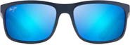 Maui Jim Huelo 58mm PolarizedPlus® Rectangular Sunglasses