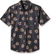 Quiksilver Wailua Classic Fit Floral Short Sleeve Button-Up Shirt