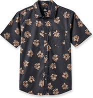 Quiksilver Wailua Classic Fit Floral Short Sleeve Button-Up Shirt