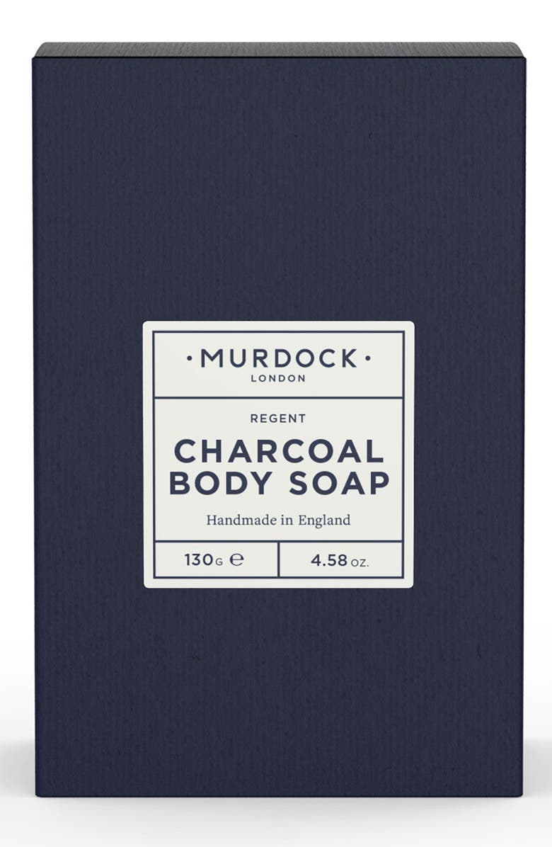Murdock London Charcoal Body Soap, Main, color, 