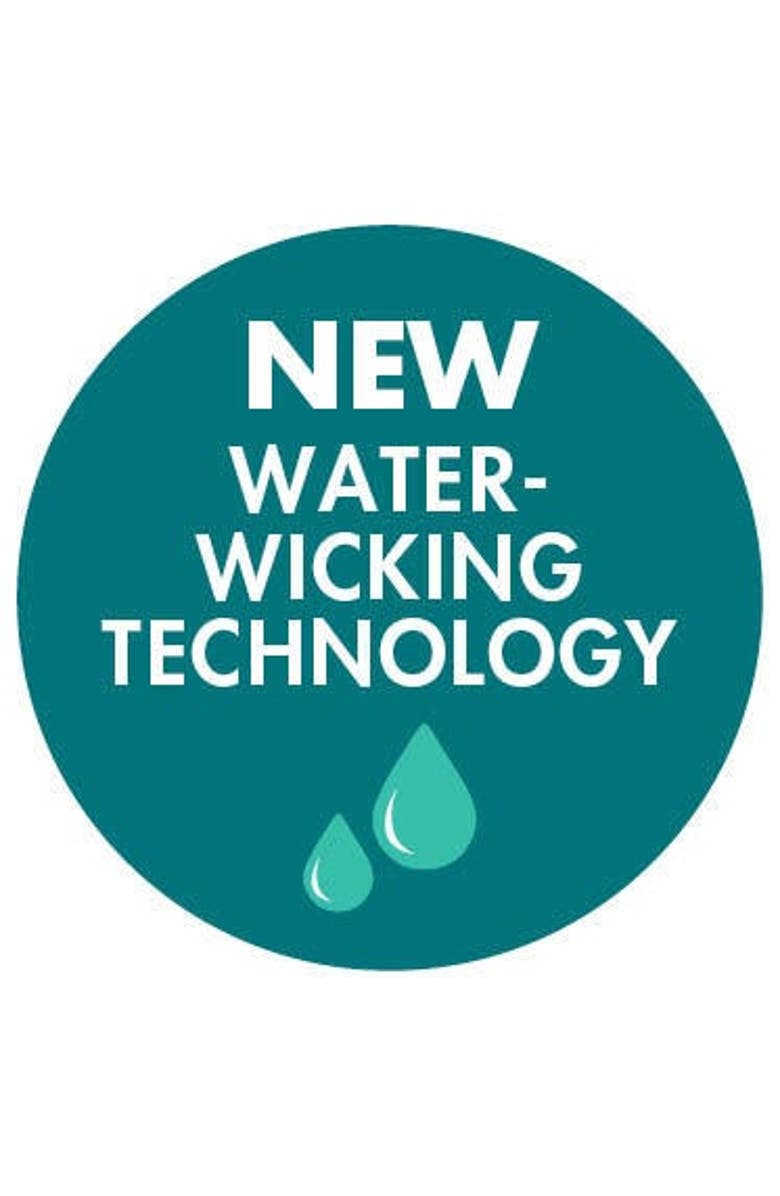 Swim 365 Quick-Dry Swim Skirt, Alternate, color, Black