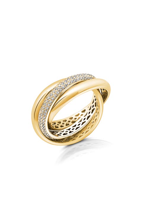 Eternal Cubic Zirconia Stacking Ring