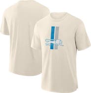 FANATICS Men's Fanatics  Cream Detroit Lions Slub T-Shirt