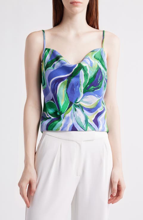 Floral Satin Camisole