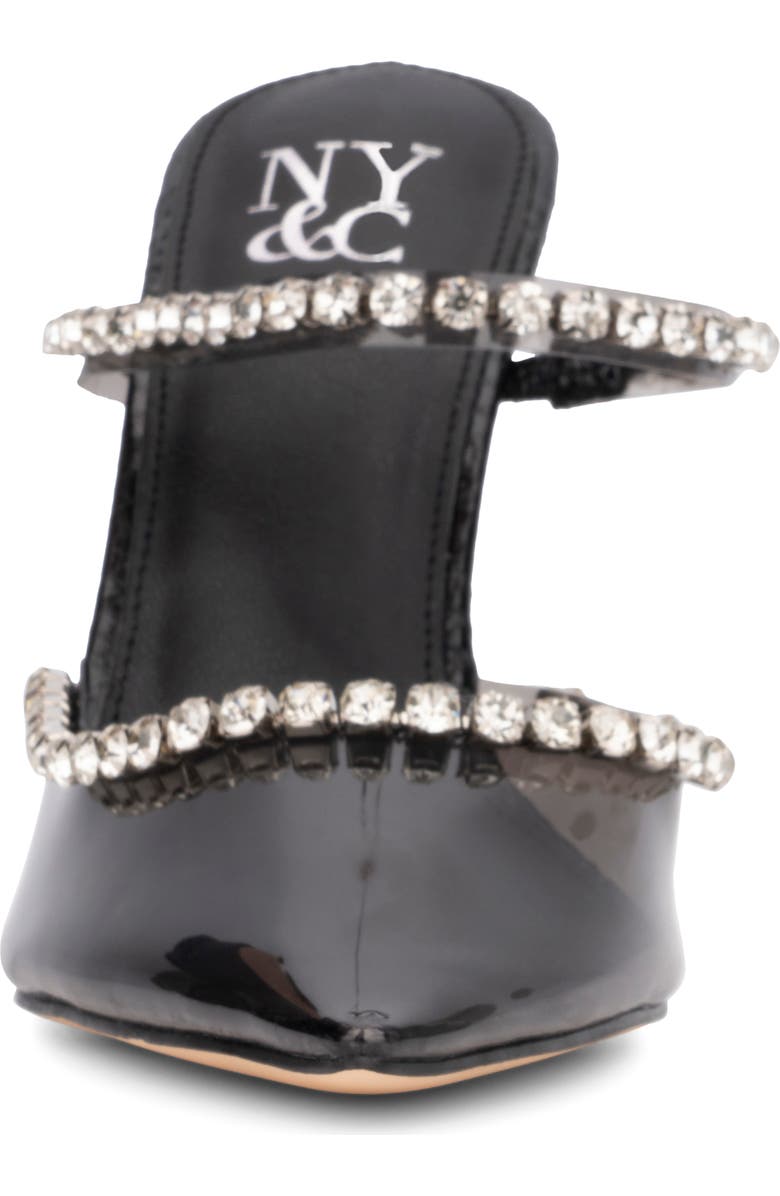 NEW YORK AND COMPANY Fatima Crystal Embellished Lucite Pump, Alternate, color,