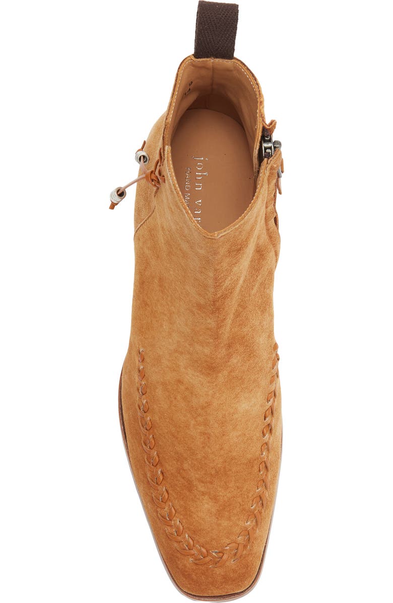 John Varvatos Tom Petty Ankle Boot, Alternate, color, Toffee