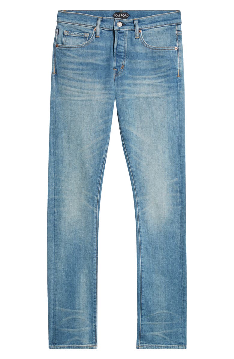 TOM FORD Stretch Denim Slim Fit Jeans, Alternate, color,