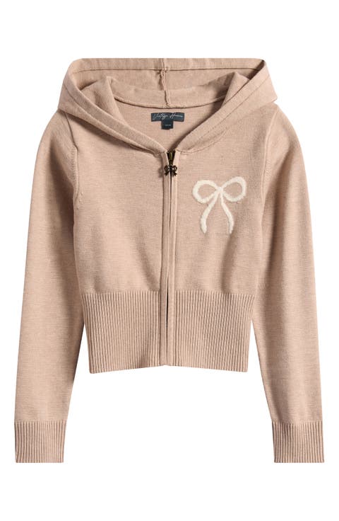 Kids' Heart Zip Hoodie