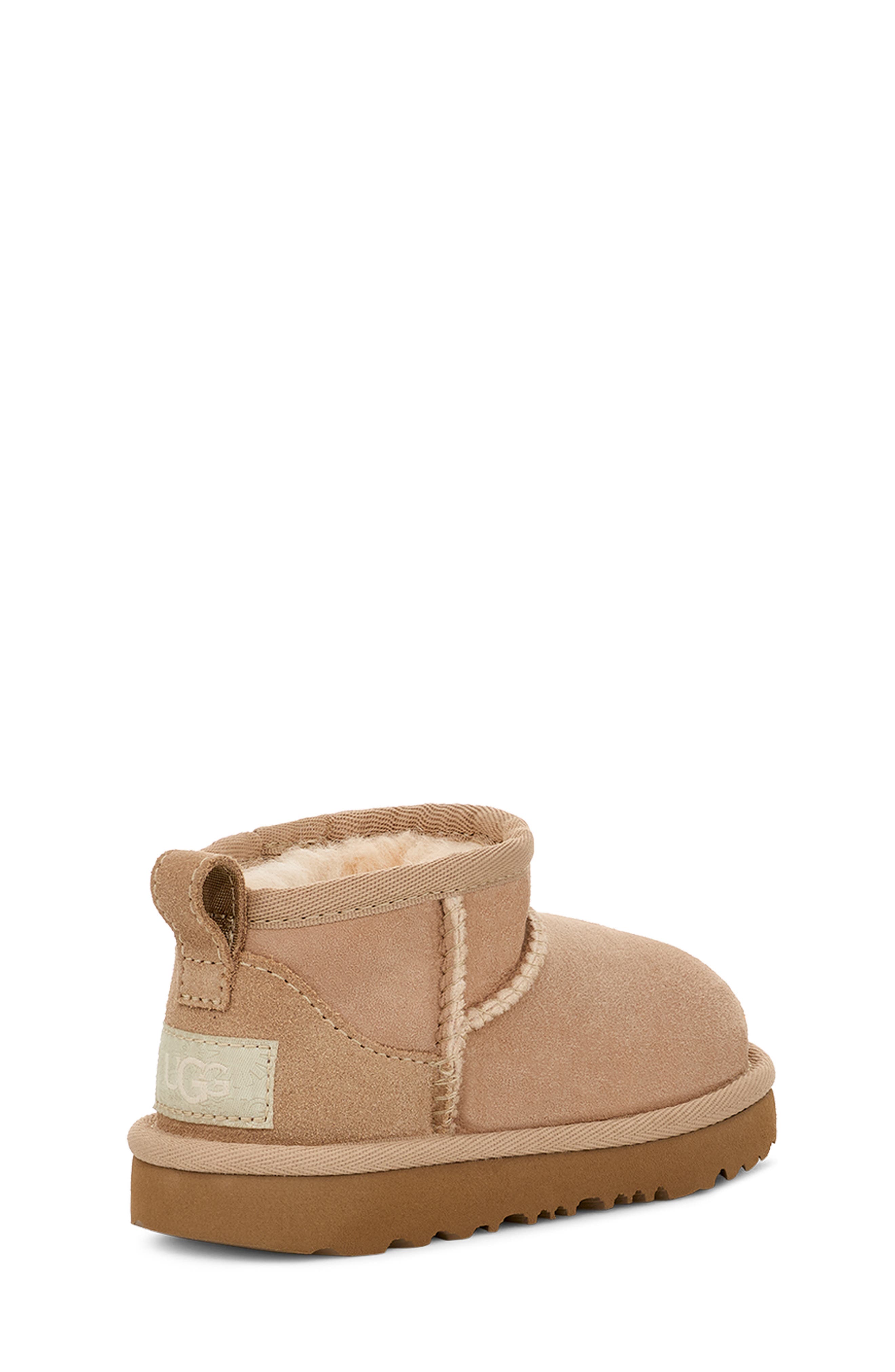Kids' Classic Ultra Mini Water Resistant Boot, Alternate, color, SAND