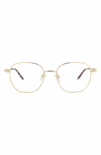 McQueen 52mm Round Sunglasses