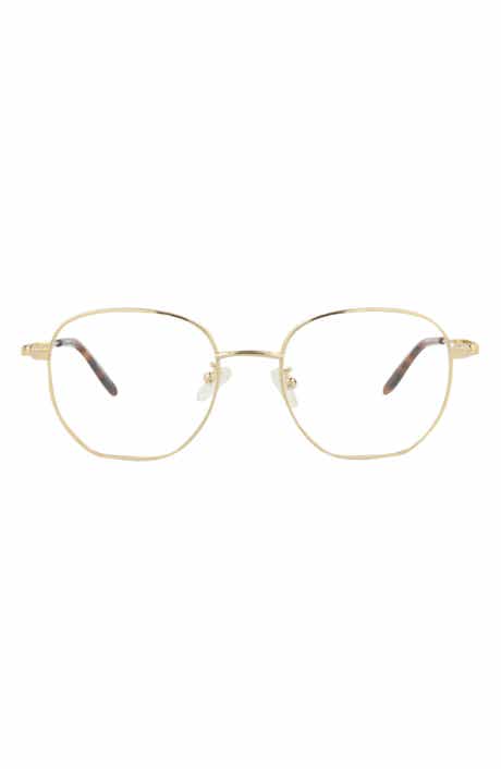 McQueen 52mm Round Sunglasses