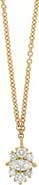 Bony Levy Getty Diamond Crown Cluster Pendant Necklace (Nordstrom Exclusive)