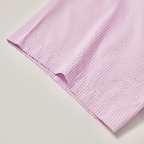 Regent Row Big And Tall Stanton Shirt Polo In Peach-stripe-75