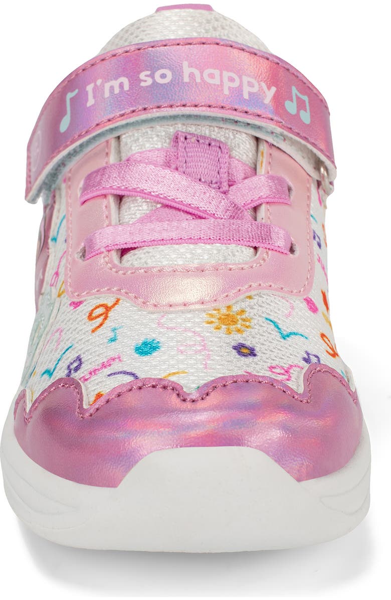 Stride Rite Kids' x Ms. Rachel I'm So Happy Sneaker, Alternate, color, Pink