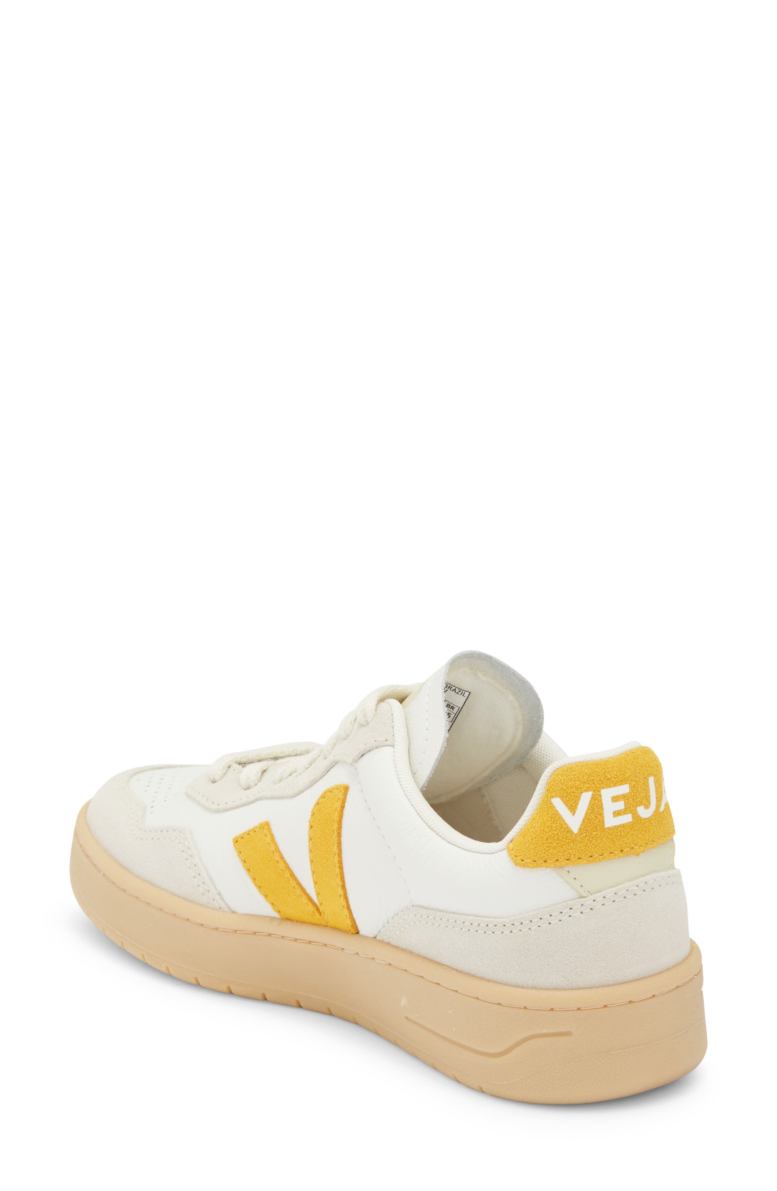 Veja V-90 Leather Toscan Training Sneaker, Alternate, color, 
