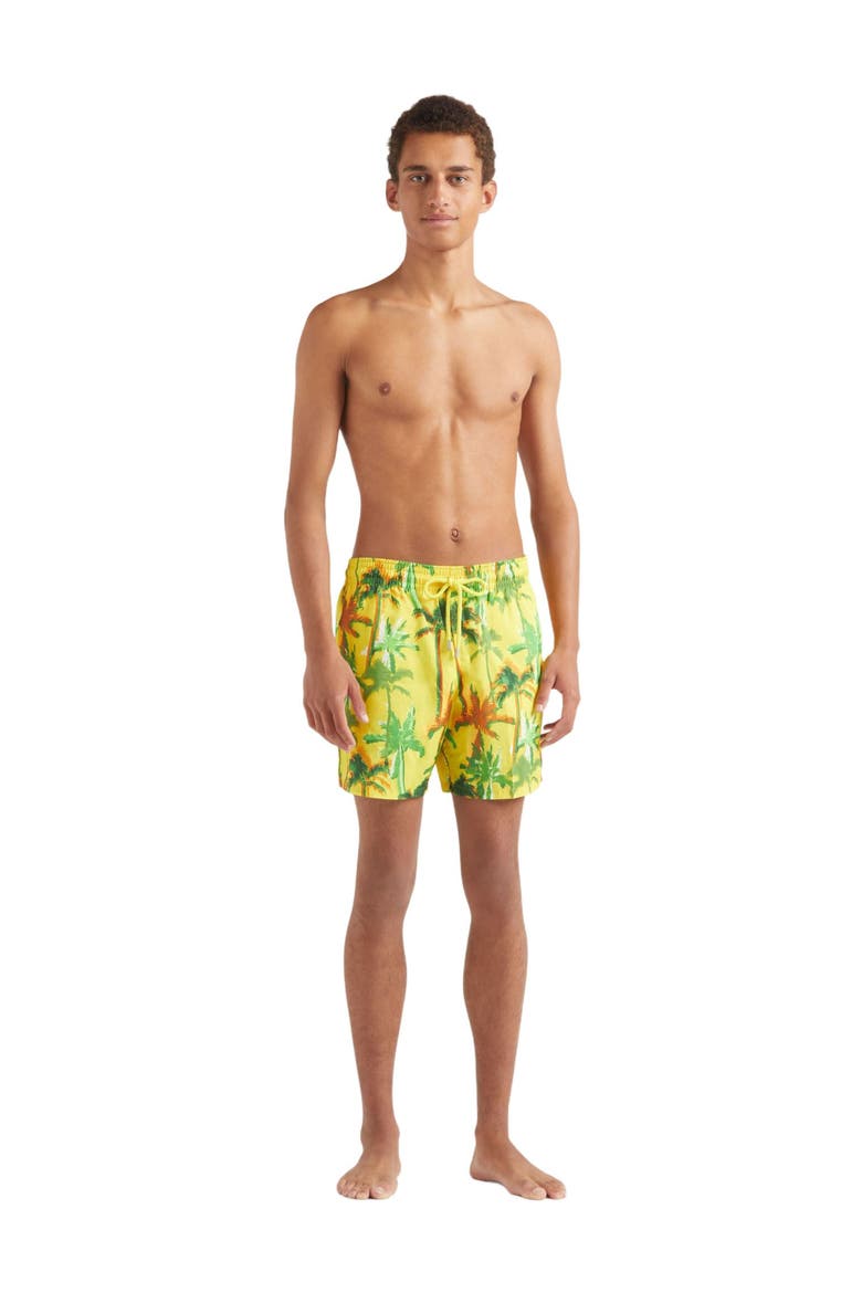Ultra-light and packable Swim Shorts Palms Offset, Alternate, color, Sun