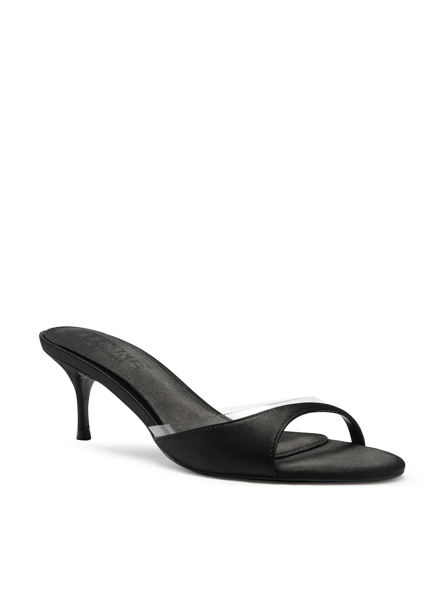 FEMME Capri Mule, Alternate, color, Black