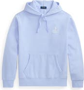 Polo Ralph Lauren Logo Embroidered Fleece Hoodie