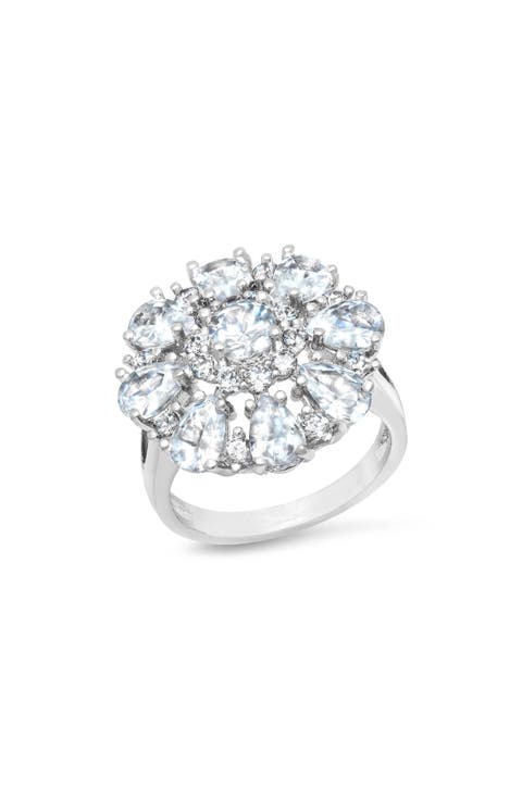 Simulated Diamond Ring